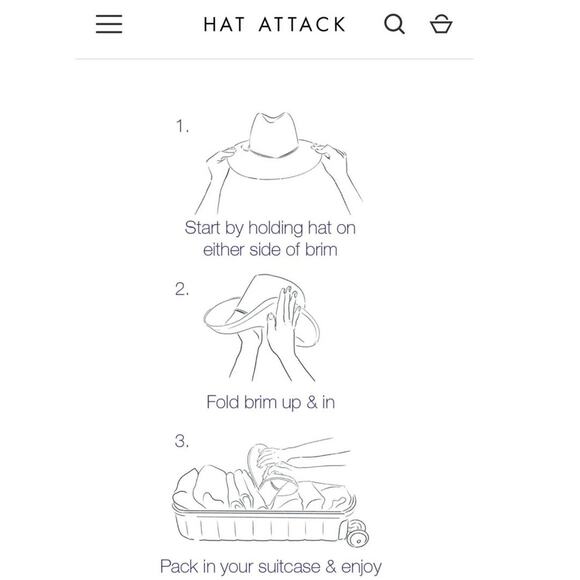 Hatattack Classic Travel Hat with fringe tan color - Picture 14 of 14